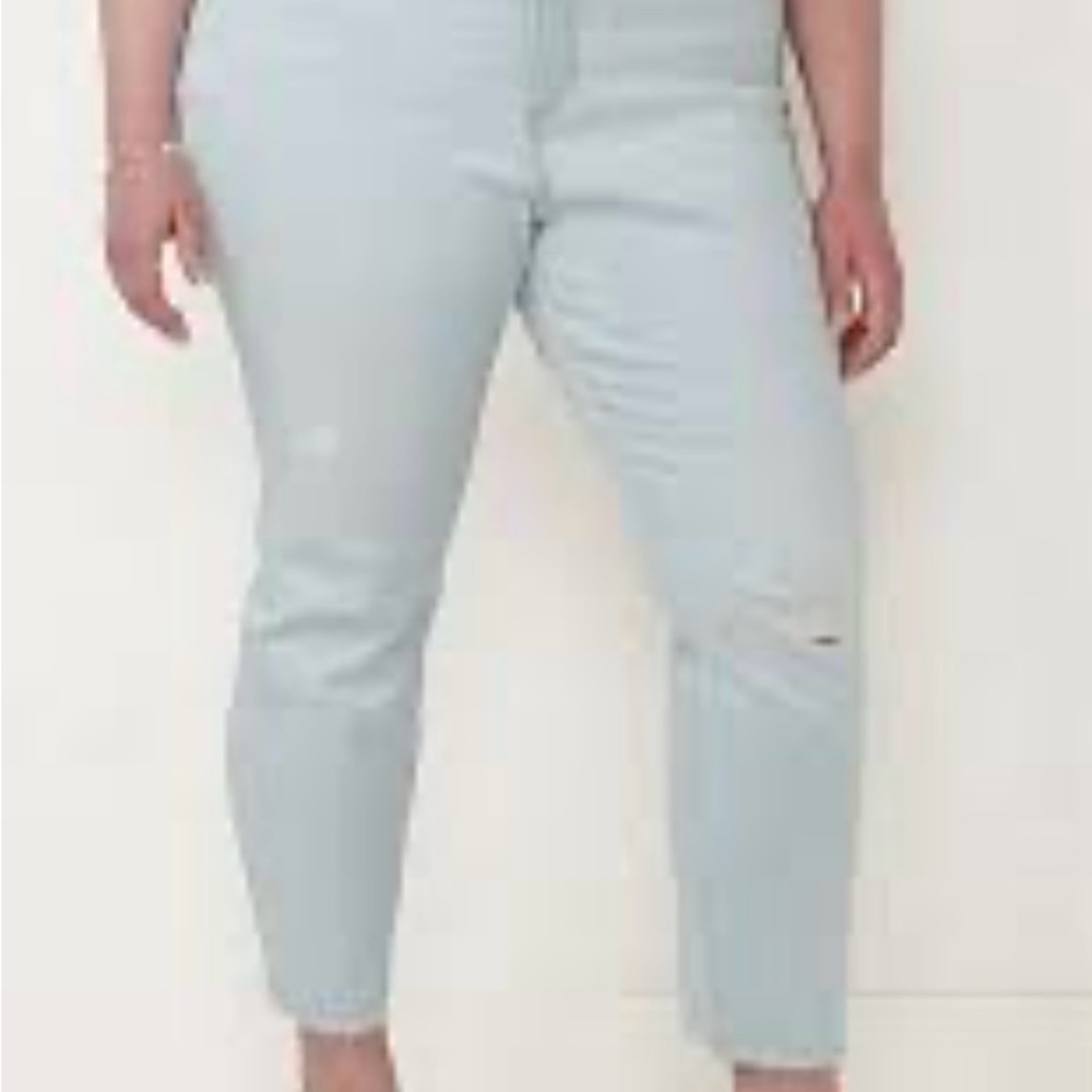 LC Lauren Conrad high rise skinny ankle with raw hem NWOT